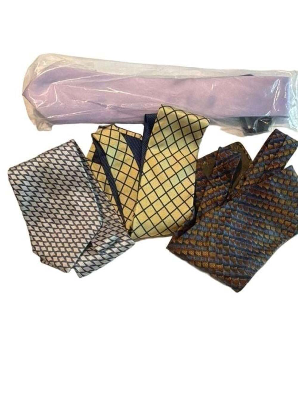 Multi-Brand Assorted Men's Silk Necktie Lot (Jhane Barnes, Tommy Hilfiger, Princ